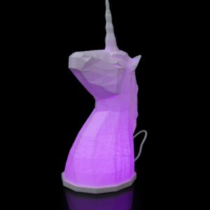 Unicorn Lamp PLA