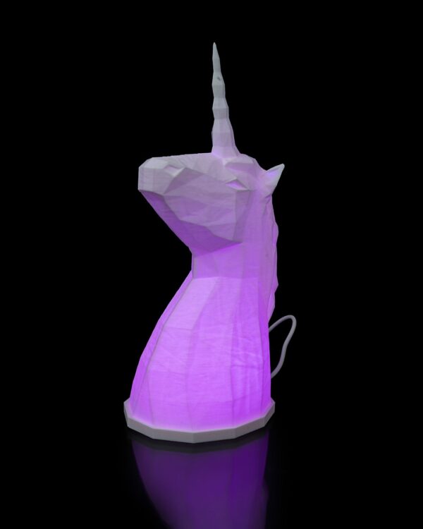Unicorn Lamp PLA